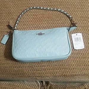 Coach Baby Blue Mini Bag NWT